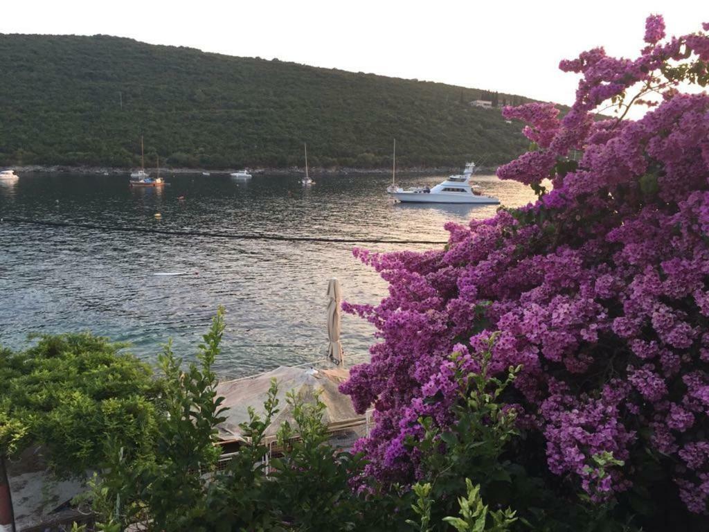 Waterfront Townhouse Sunset View With Garage Διαμέρισμα Bigovo Εξωτερικό φωτογραφία